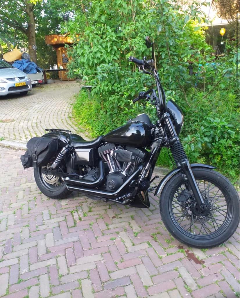 Harley-Davidson Dyna Street Bob, 2 cilinders, Gebruikt, Particulier, Meer dan 35 kW