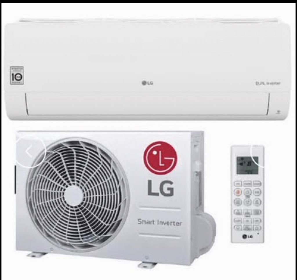 Mega Deal/Voorkom de zomer drukte/Airco Lg 2,5 kw, 3 snelheden of meer, Ophalen of Verzenden, Zo goed als nieuw, 100 m³ of groter