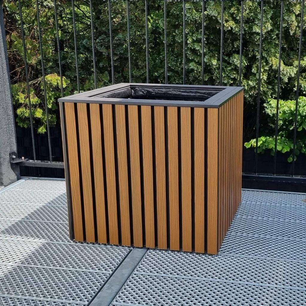 Plantenbak composiet houtlook | op maat | 10 jaar garantie, Tuin en Terras, Bloembakken en Plantenbakken, Overige materialen, Terraan