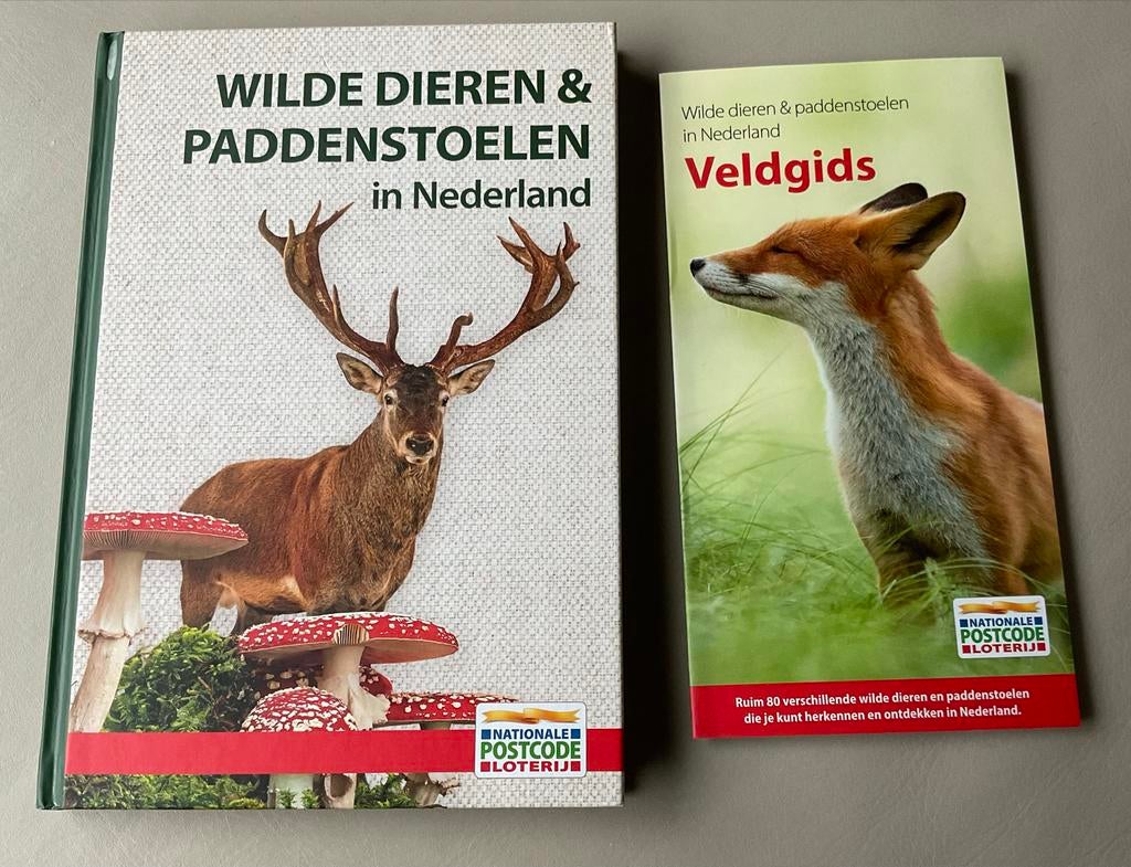 Wilde Dieren & Paddenstoelen in Nederland - Veldgids, Ophalen of Verzenden, Nieuw, Natuur algemeen