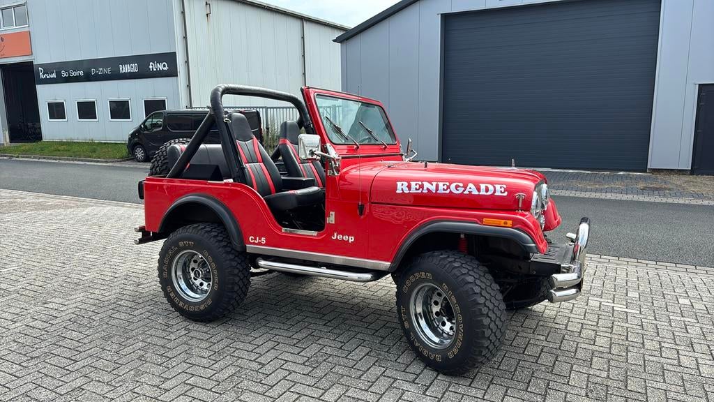 Jeep CJ Cj-5 1983 Rood, CJ, Particulier, SUV of Terreinwagen, Geïmporteerd