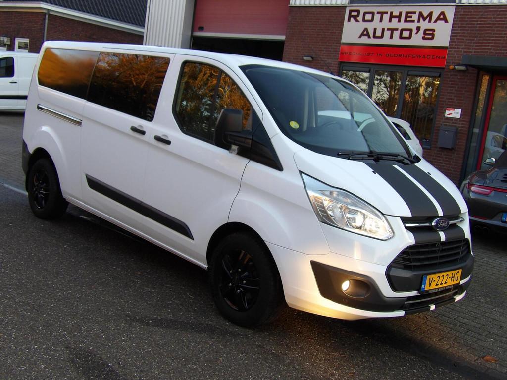 Ford Transit Custom 2.0 TDCI 130PK L2H1 2016 EURO 6 DUB-CAB., Voorwielaandrijving, 15 km/l, Euro 6, 4 cilinders