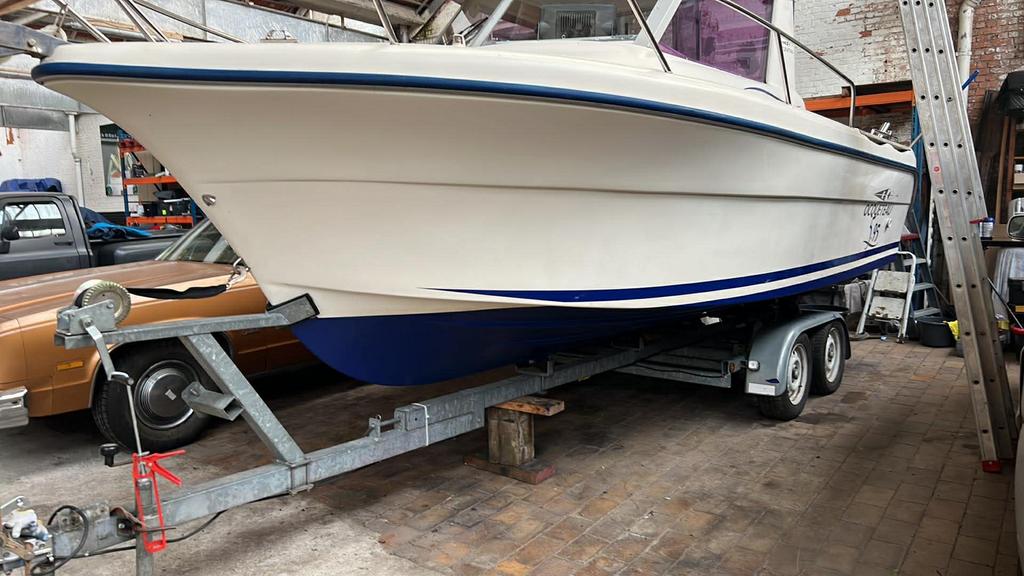 Ocqueteau 5.95 Pilothouse, Watersport en Boten, Vis- en Consoleboten, Gebruikt, Ophalen, 70 pk of meer, 3 tot 6 meter