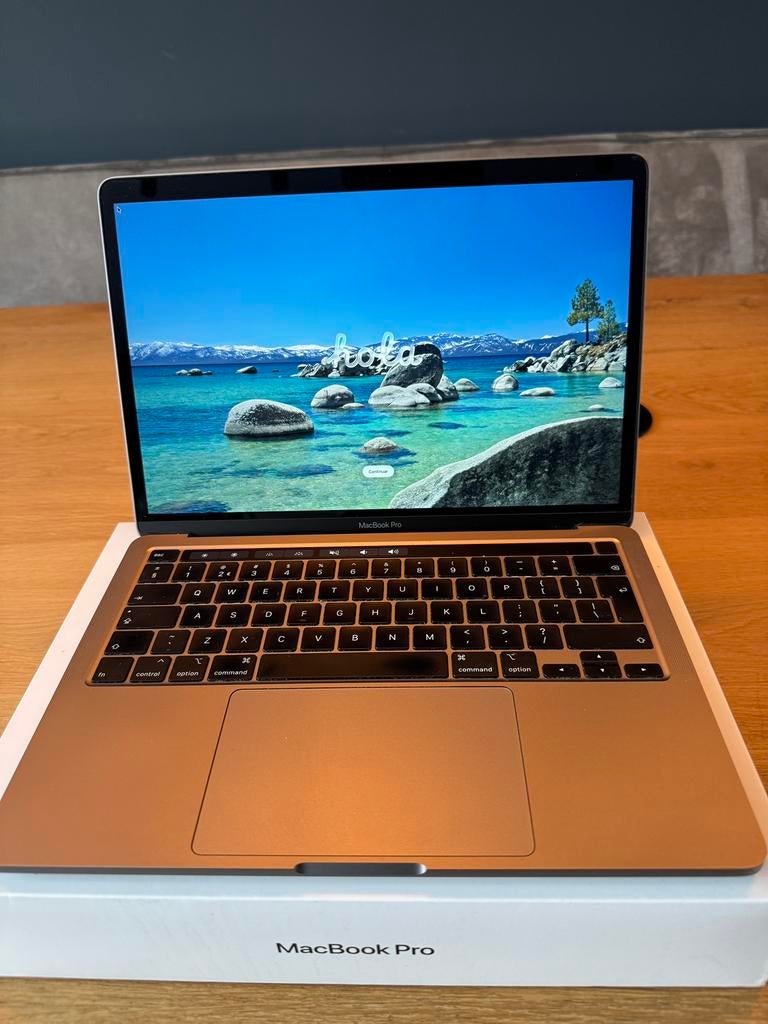 Apple Macbook Pro | 13 inch | 2020 | 512GB | 16GB RAM, MacBook Pro, 2 tot 3 Ghz, Qwerty, 13 inch