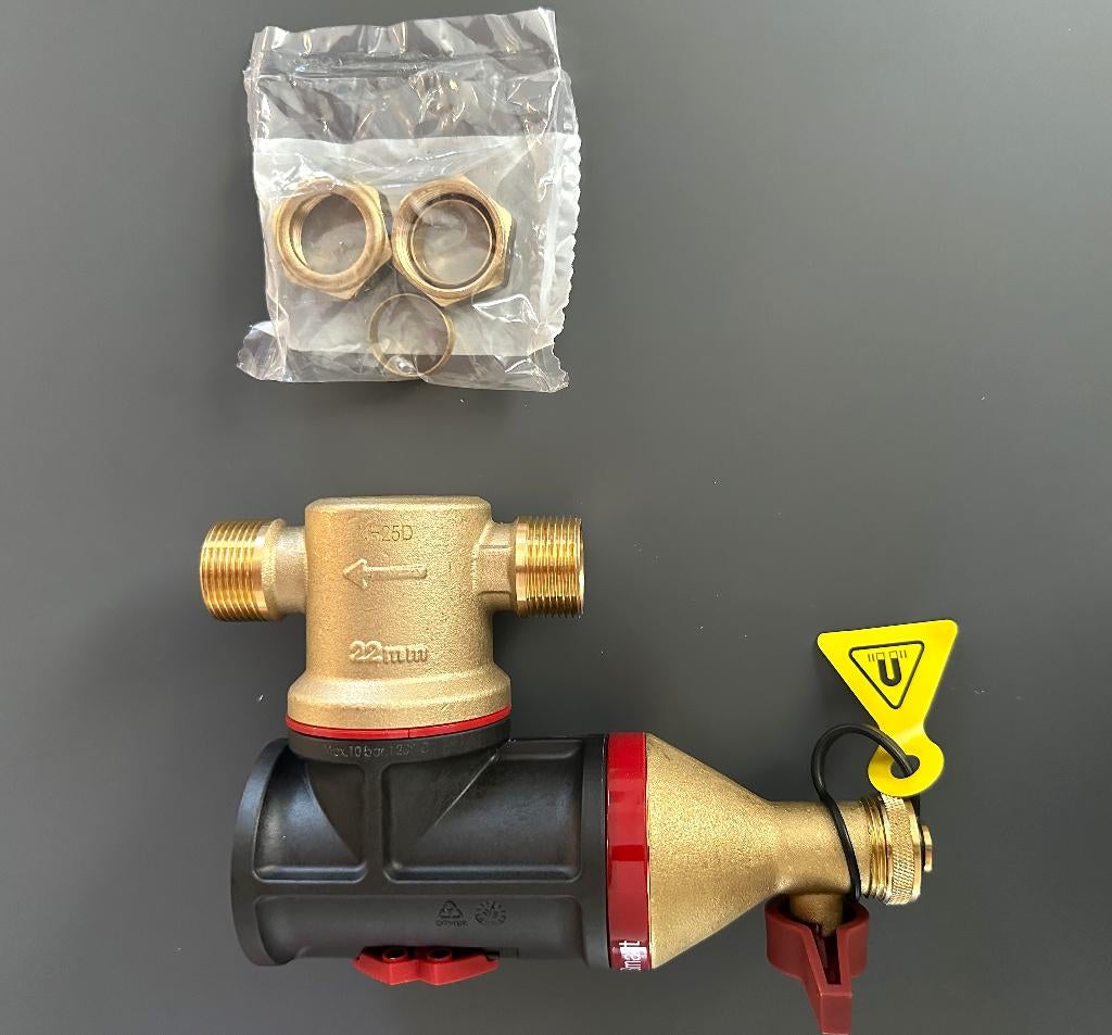 Vuilafscheider Clean Smart hor/vert. magnetisch 22mm knel, Minder dan 30 cm, Overige typen, Nieuw, Minder dan 60 cm