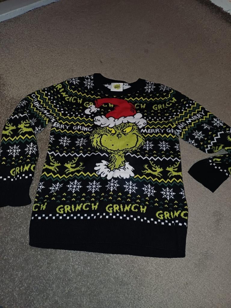 Grinch trui maat 122/128, Ophalen of Verzenden, Nieuw
