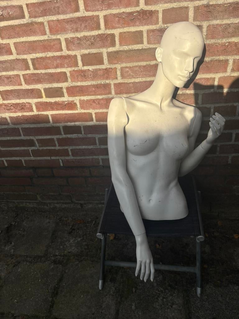 Etalage pop boven lijf handen armen paspop.   voor 45 euro, Hobby en Vrije tijd, Ophalen of Verzenden, Zo goed als nieuw, Paspop