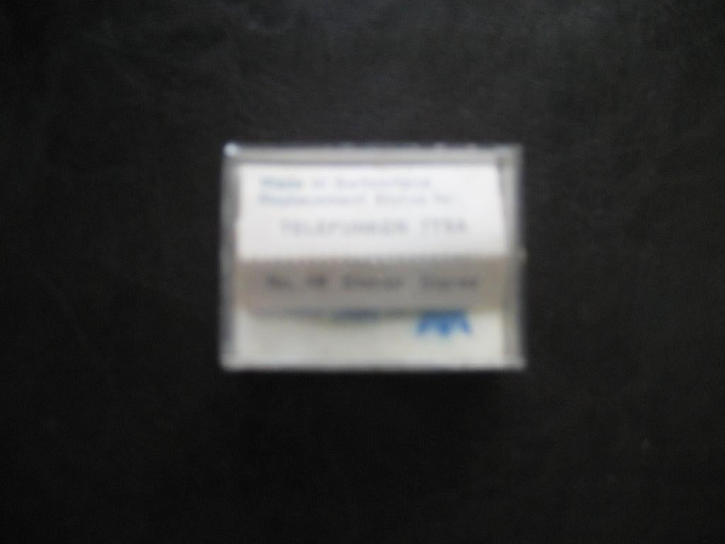 naald voor telefunken ttsa platenspeler nieuw, Ophalen of Verzenden, Nieuw