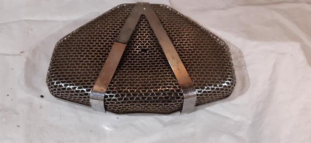 Oud Chroom luchtfilter Chevy 350 V8 o.a.4 BBL Edelbrock carb, Ophalen