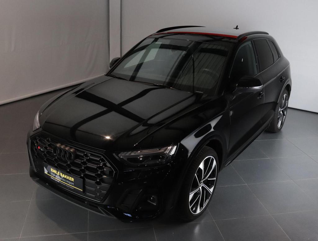 Audi SQ5 3.0 TDI quattro, Automaat, Adaptive Cruise Control, Gebruikt, Leder en Stof