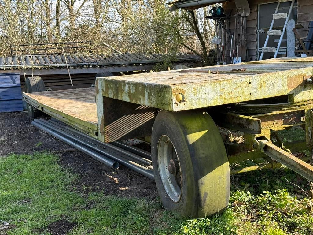 Stevige dieplader  en nette schaftwagen., Ophalen of Verzenden, Gebruikt, Tot 80 Pk, Overige merken