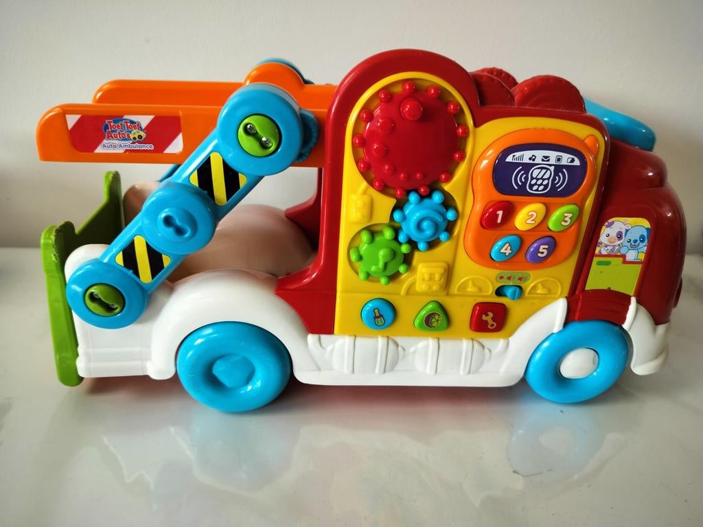 Toet toet auto's auto ambulance, Ophalen of Verzenden, Zo goed als nieuw, 2 tot 4 jaar