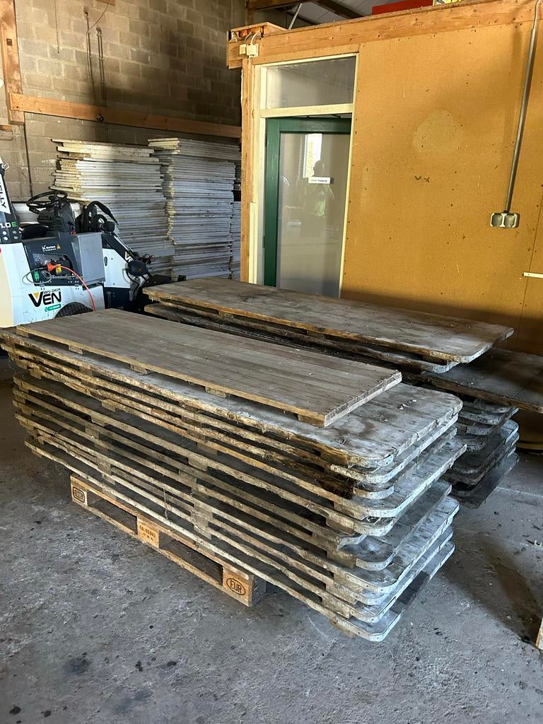 Houten steenschotten., Ophalen, 25 tot 50 mm, 200 tot 250 cm, Plank