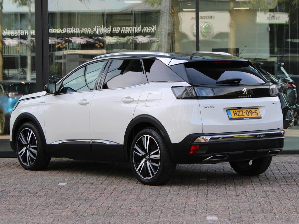 Peugeot 3008 1.6 HYbrid 225 GT Pack Business | Navi / Focal, 12 maanden, Euro 6, Alcantara, Wit