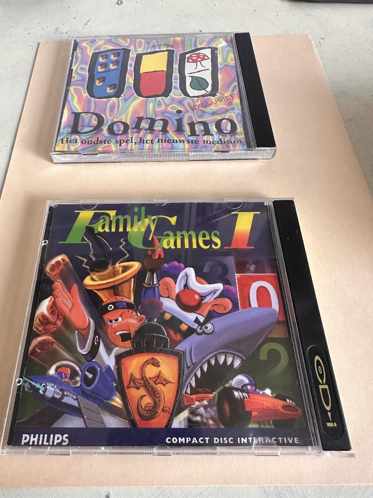 Interactive Compact Disc Philips CD-I 8 stuks, Ophalen of Verzenden, Zo goed als nieuw, Philips