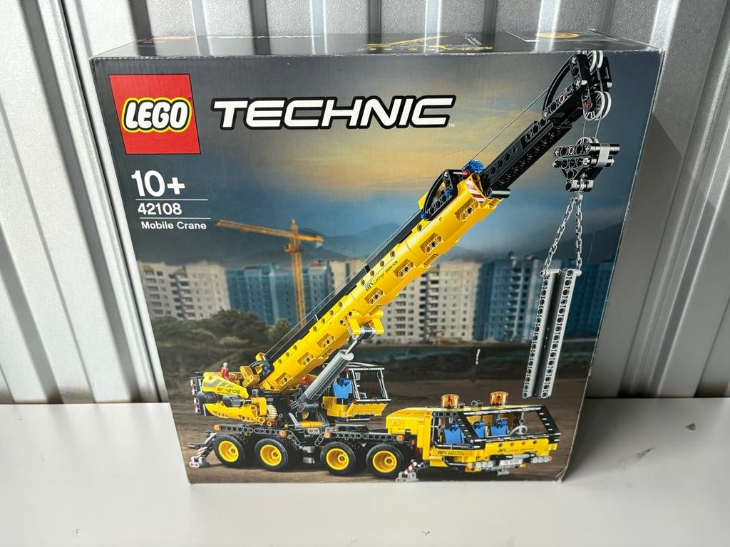 Lego technic 42108 Mobile Crane zgan, Ophalen, Lego, Lego, Zo goed als nieuw