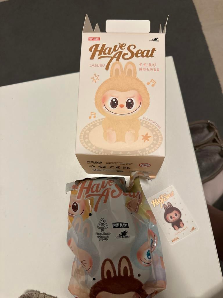 Pop Mart Labubu Have a Seat Secret Duoduo The Monsters, Ophalen of Verzenden, Jongen of Meisje