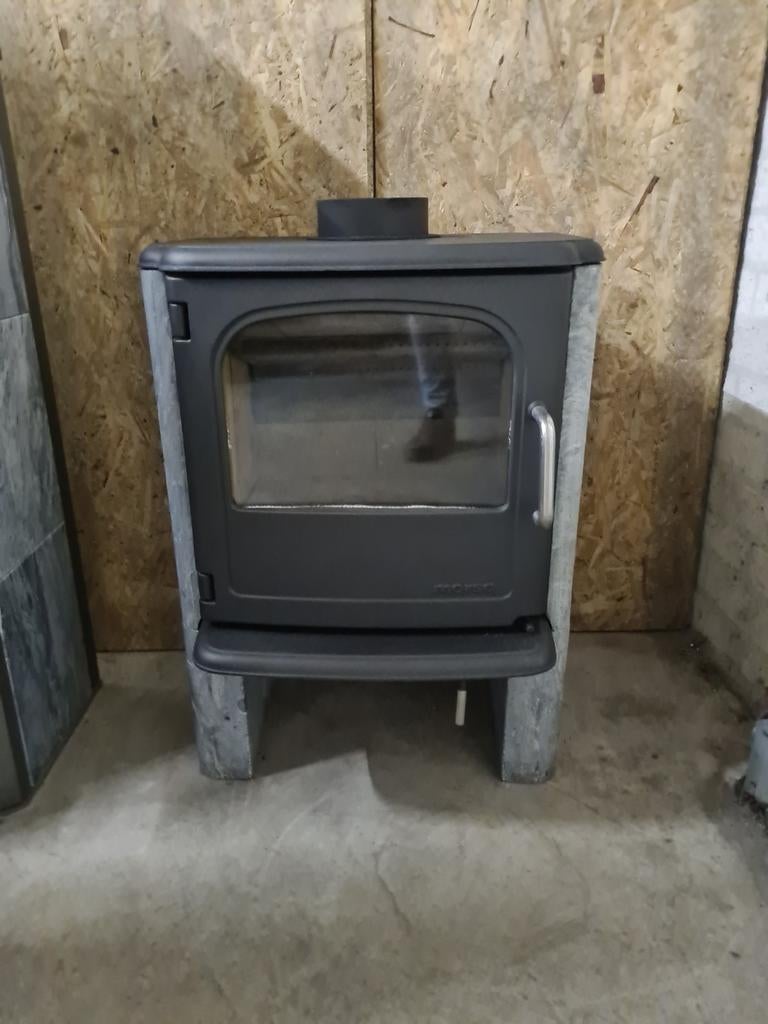MOOIE SPEKSTEEN HOUTKACHEL MERK MORSO, Ophalen, Gebruikt, Morso, Houtkachel