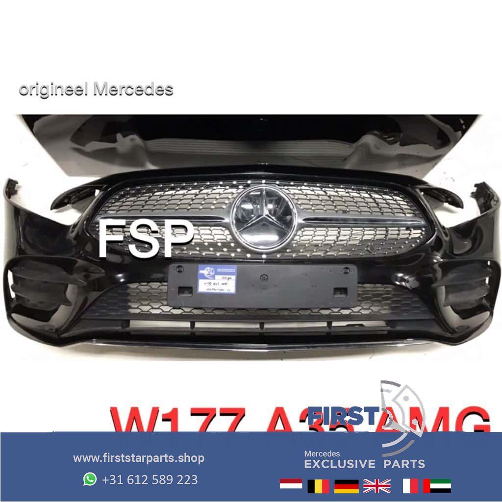 W177 A35 AMG Voorbumper Mercedes A Klasse Bumper 2018-2020, Gebruikt, -, Voor, Ophalen of Verzenden