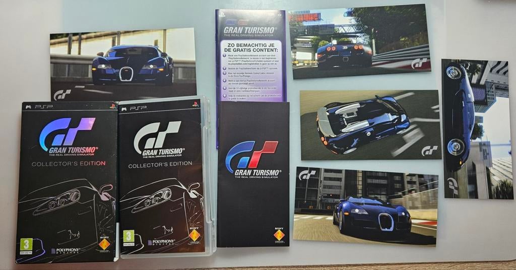 Gran Turismo PSP Collector's Edition  BOX& KAARTEN Geen Spel, Spelcomputers en Games, Games | Sony PlayStation Portable, 1 speler