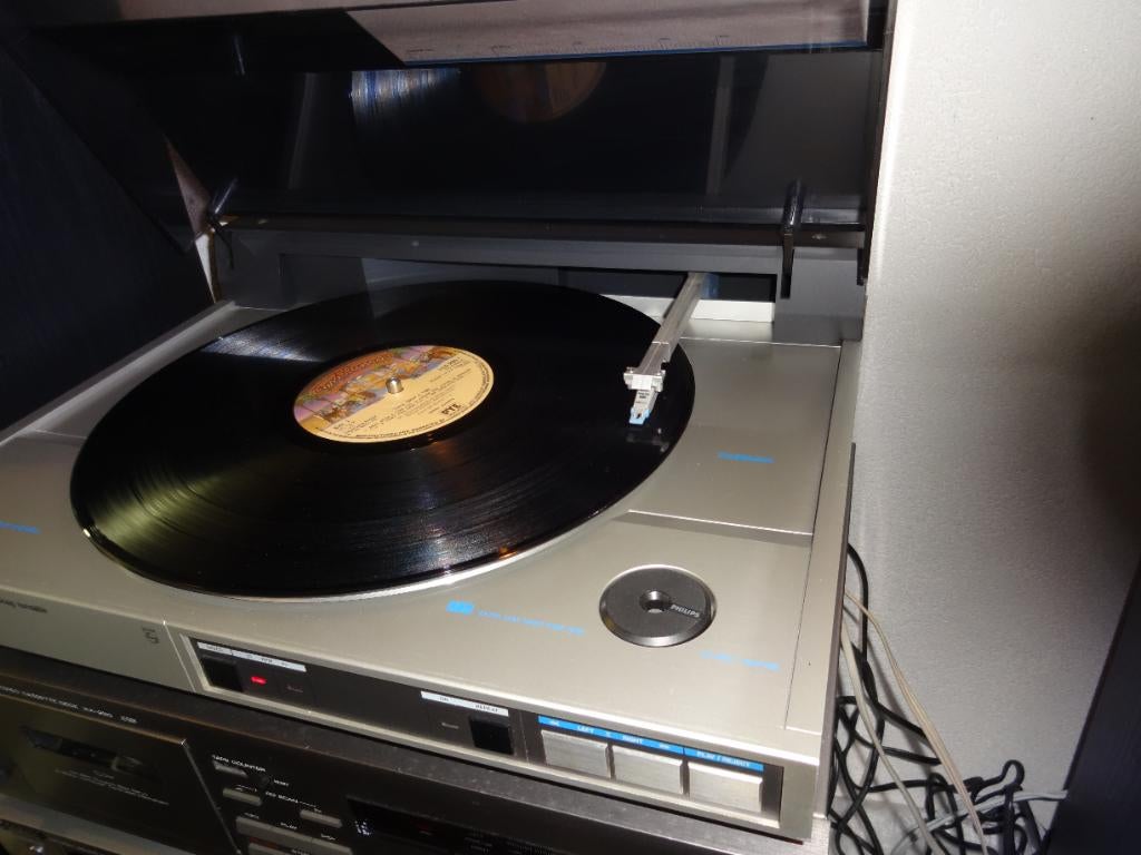 Philips 70FP146 MKII tangentiale platenspeler, Ophalen, Platenspeler, Philips, Automatisch