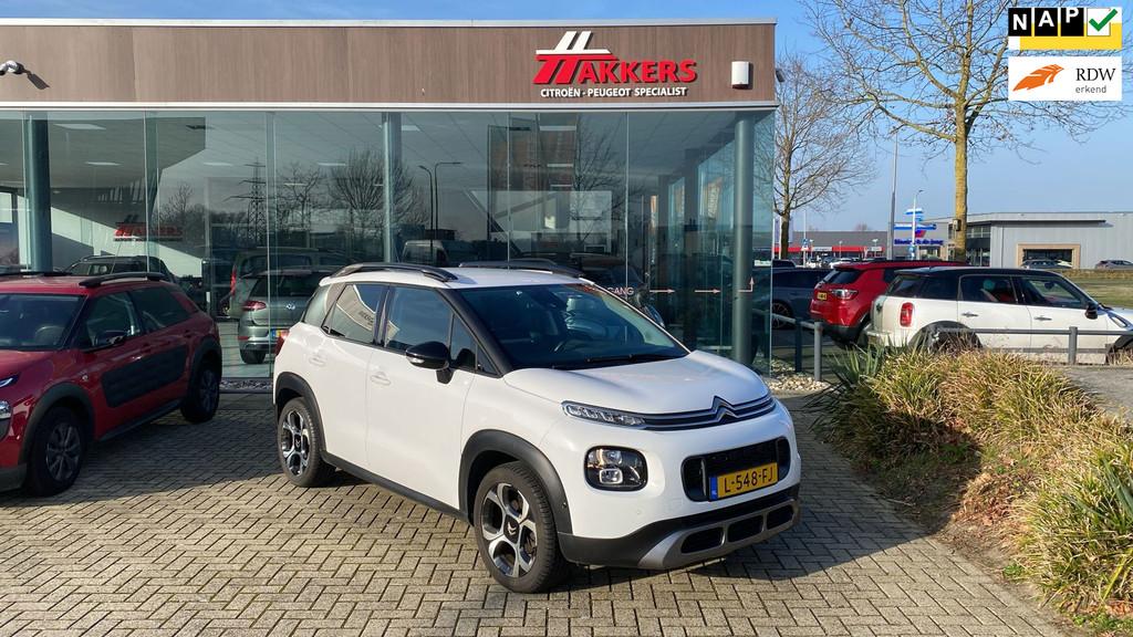 Citroen C3 Aircross 1.2 PureTech S&S Shine, Euro 6, 1199 cc, Lichtsensor, Wit