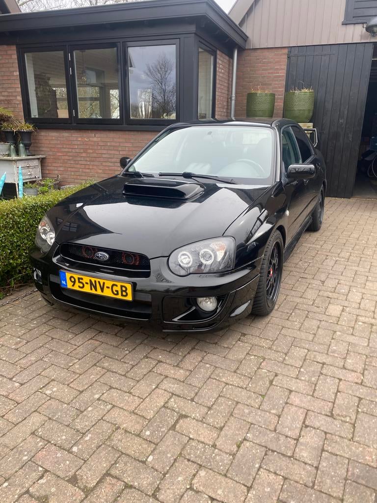 Subaru Impreza WRX (Sti) 2004 Java Black, Auto's, 1994 cc, 1345 kg, 4 cilinders, Zwart