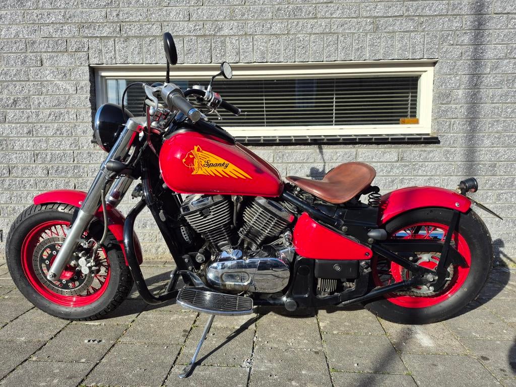 Kawasaki vn800 Unieke Custom Chopper - Opvallend en Krachtig, 2 cilinders, Meer dan 35 kW, Chopper, Motorrijbewijs A