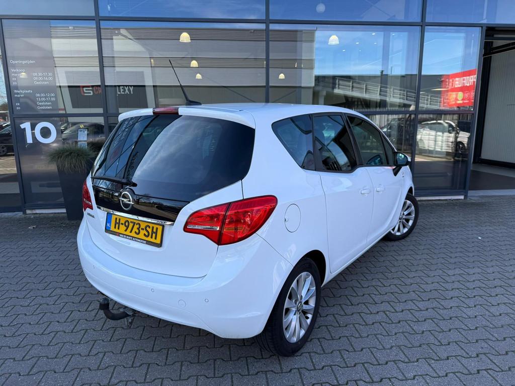 Opel Meriva 1.4 Turbo Blitz *Trekhaak & Stoelverwarming*, Voorwielaandrijving, Stof, Gebruikt, 4 cilinders