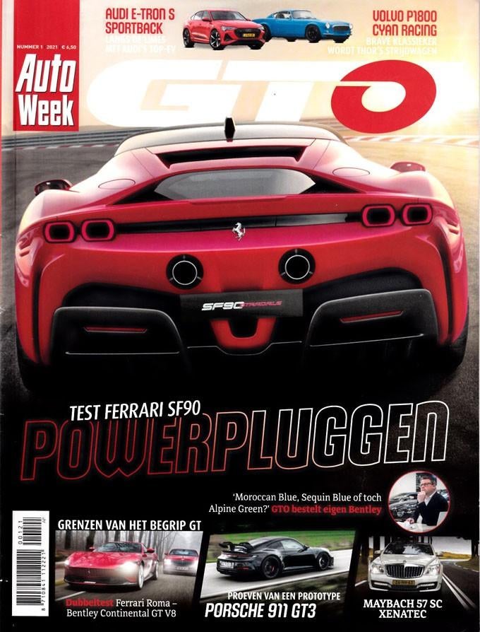 GTO 1 2021 : Porsche 911 GT3 - Bentley Continental GT - Audi, Ophalen of Verzenden, Gelezen, Algemeen