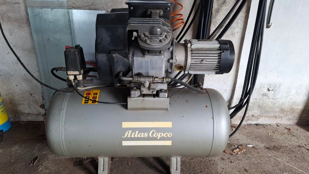 Atlas copco LE5 compressor, 100 liter of meer, Ophalen, Gebruikt