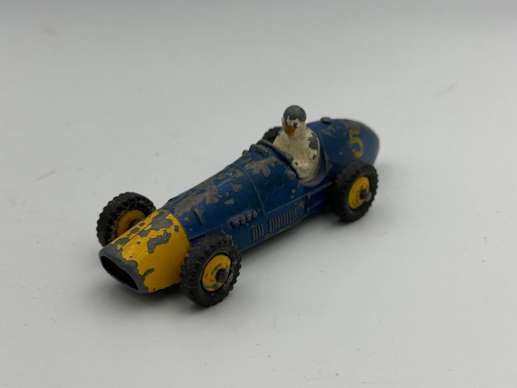 Dinky Toys Ferrari racing car #5 23h / 234, Ophalen, Zo goed als nieuw, Auto, Dinky Toys
