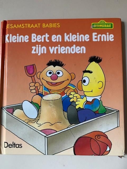 Kleine Bert en Ernie zijn vrienden Sesamstraat (Sp153), Boeken, Kinderboeken | Kleuters, Gelezen, Fictie algemeen, Jongen of Meisje
