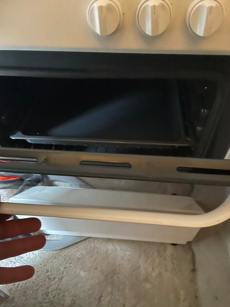 Koelkast en Oven met gasfornuis, Witgoed en Apparatuur, Gebruikt, Hete lucht, Oven met grill, Ophalen