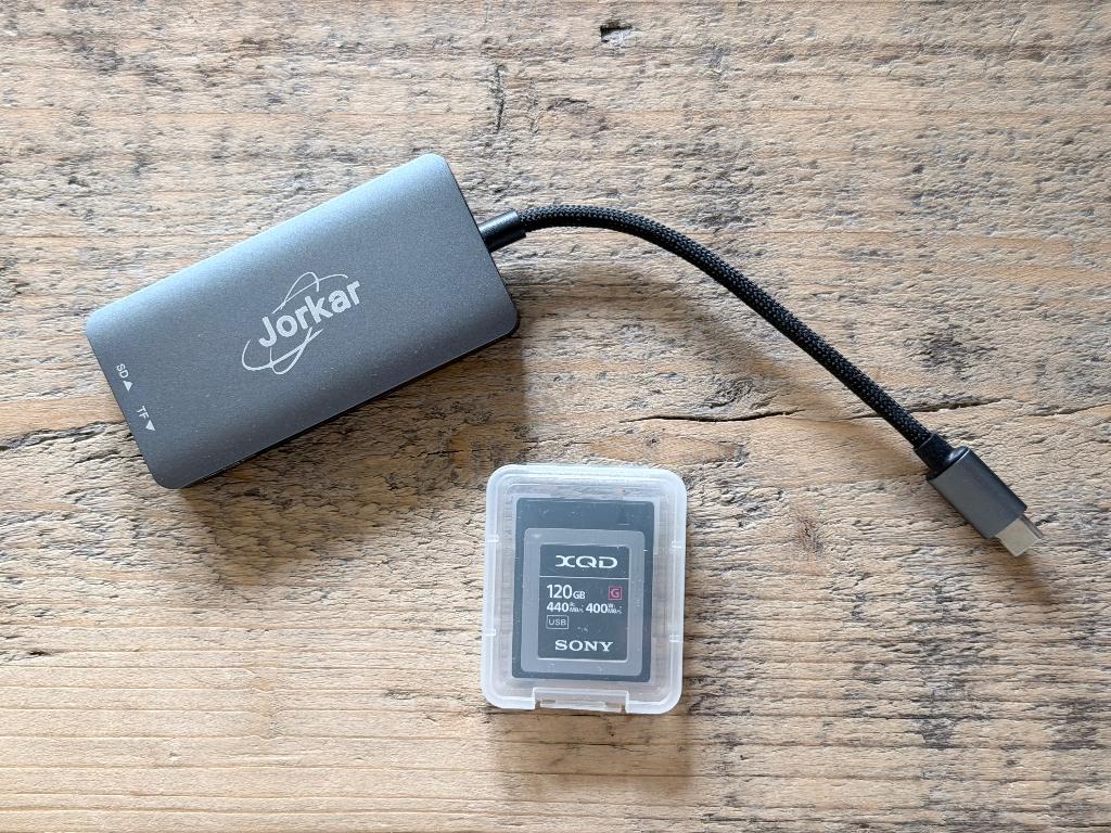 Sony XQD 120 GB geheugenkaart, XQD, Ophalen of Verzenden, Zo goed als nieuw, Fotocamera