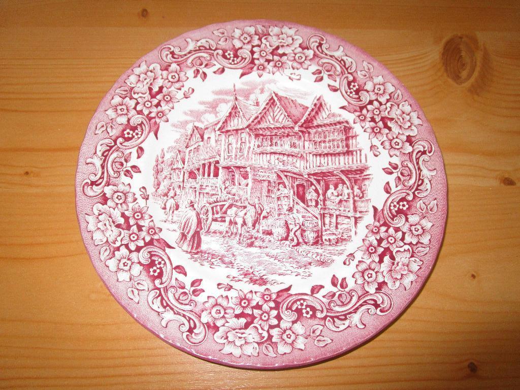 engels bord, Ophalen of Verzenden, Zo goed als nieuw, Rond