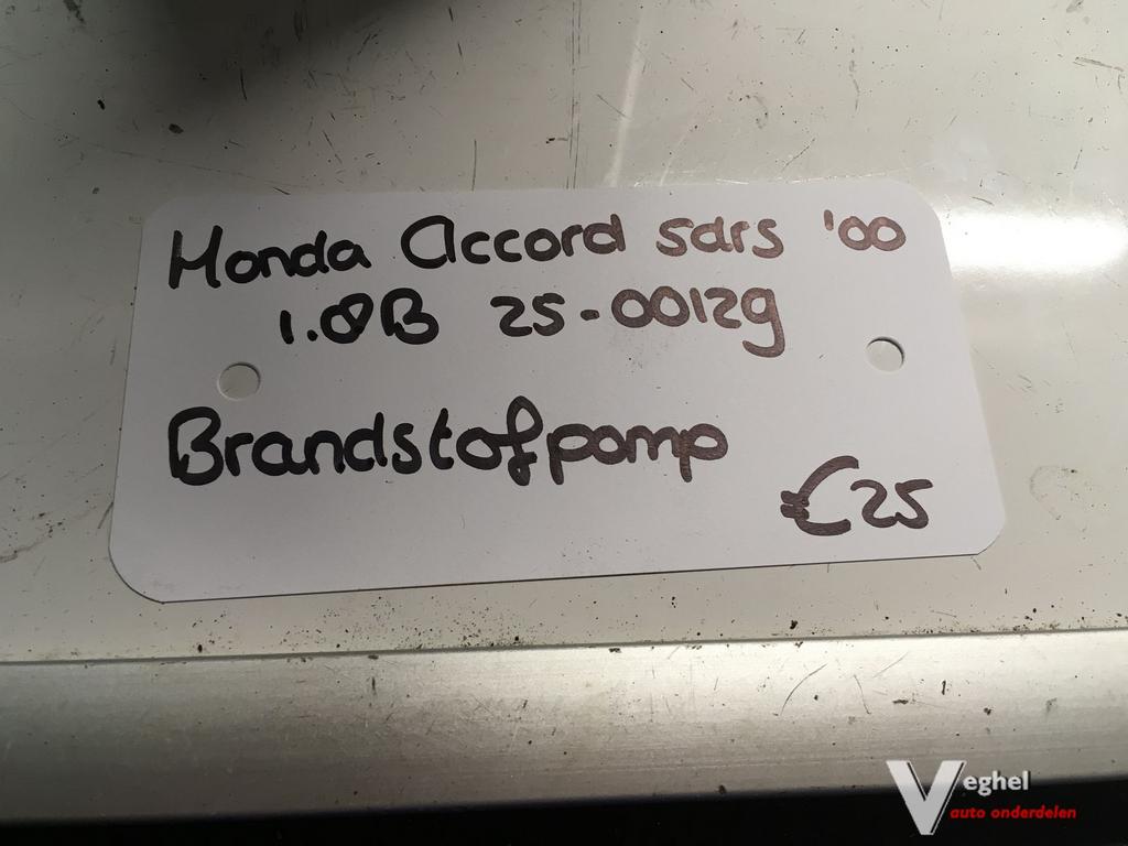 Honda Accord 5 drs 2000 1.8 Benzine 2500129 Brandstofpomp