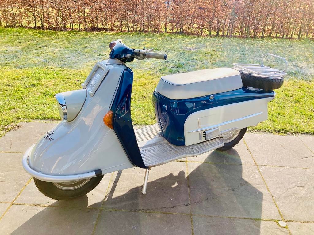 Prachtige Heinkel inc kenteken & NSU &DKW & Ducati, Motoren, Motoren | Oldtimers