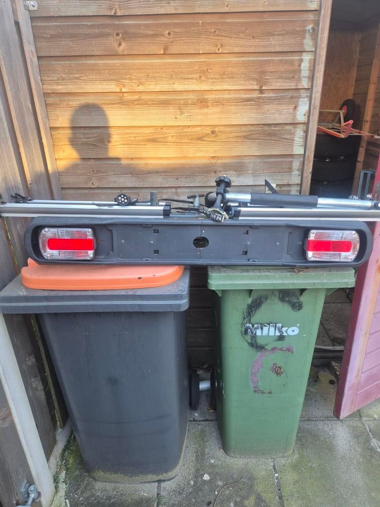 Twinny Load e-BASE Trekhaakdrager voor 2 fietsen, Gebruikt, Ophalen of Verzenden, 2 fietsen, Trekhaakdrager