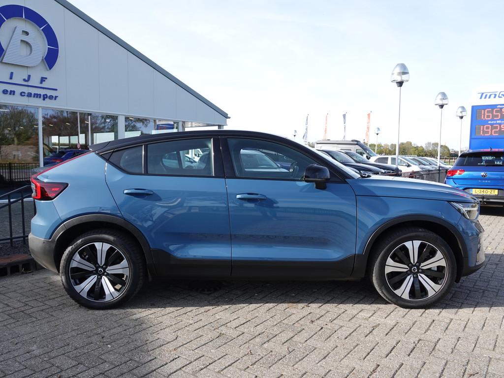 Volvo C40 Recharge Twin Intro Edition 78 kWh PANO | 360 CA, Auto's, Volvo, Automaat, 34 min, Stof, 495 min