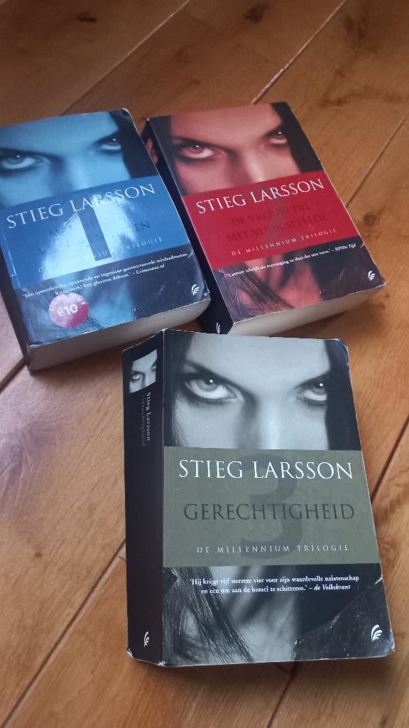 De Millennium trilogie - Stieg Larsson (3 boeken), Ophalen of Verzenden, Gelezen, Stieg Larsson