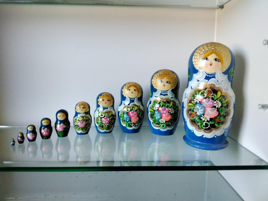 Baboesjka 10-delig, Verzamelen, Ophalen of Verzenden