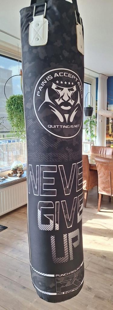 PunchR Punch Round Classic Bokszak Vinyl 120x35 cm Gevuld, Ophalen, Zo goed als nieuw, Bokszak