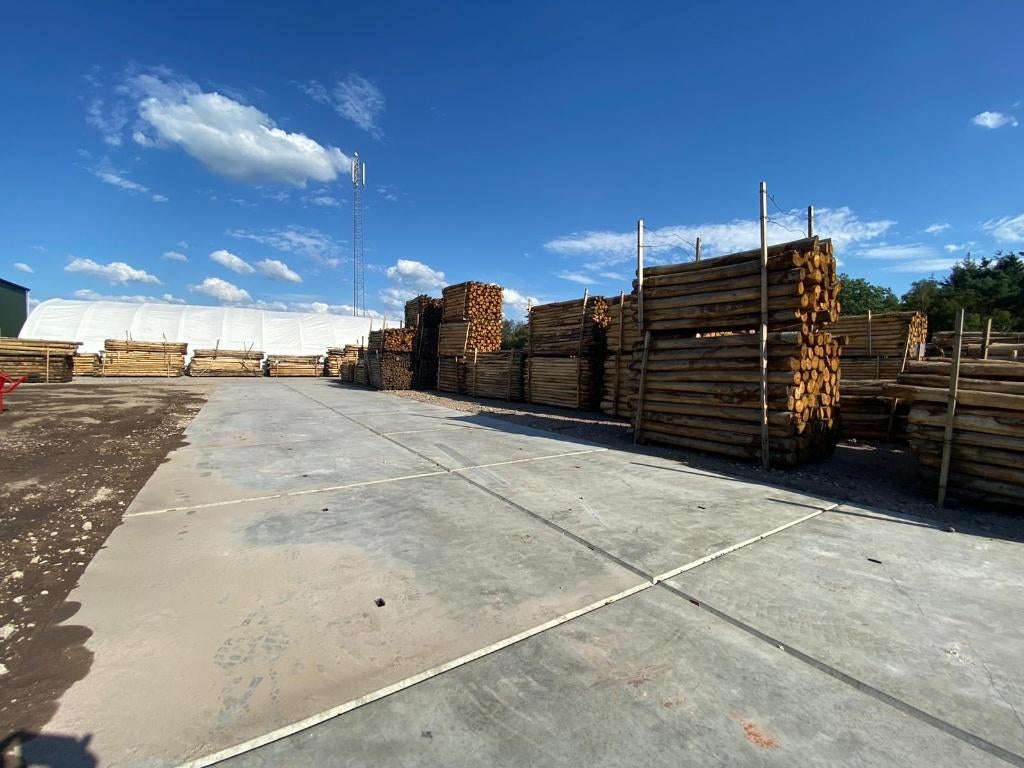 Kastanje palen: A-kwaliteit, rechte palen uit Italie!, Verzenden, 250 cm of meer, Palen