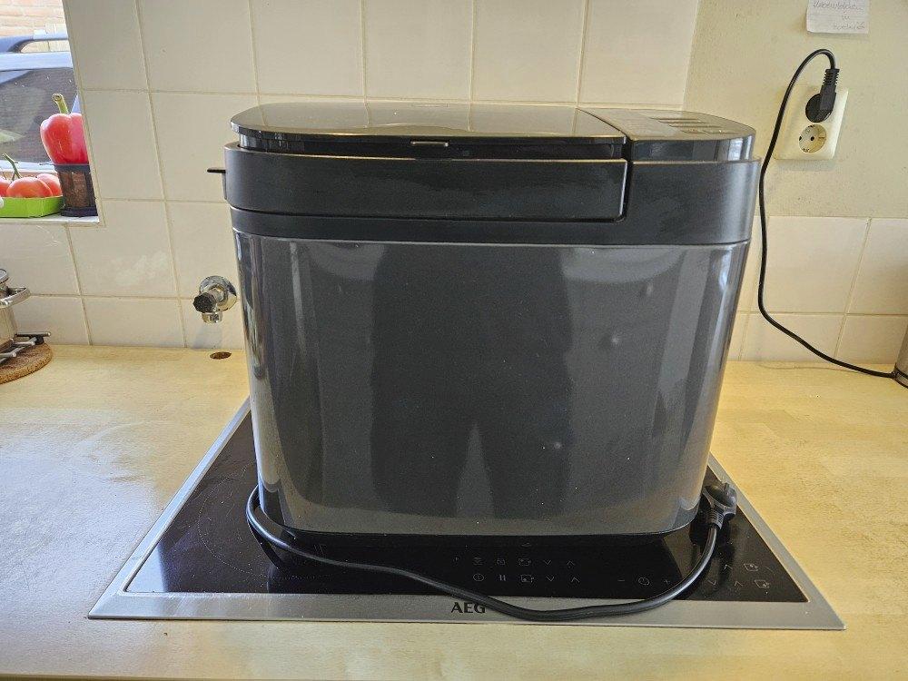 Panasonic broodbakmachine, Met timer, 800 tot 1200 gram deeg, Ophalen of Verzenden, Gebruikt