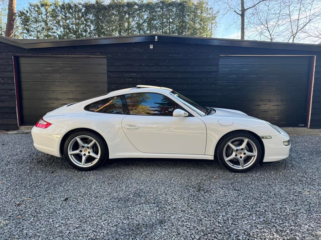 Porsche 911 3.6 Carrera 4 Coupe 2008 / 85.062 km, Auto's, 4 stoelen, Wit, Vierwielaandrijving, Particulier