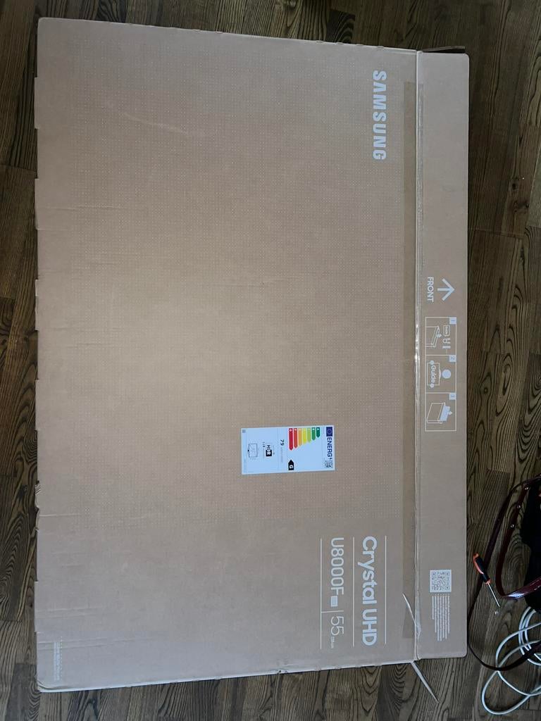 Samsung Crystal uhd 55 inch, 50 Hz, Ophalen of Verzenden, Zo goed als nieuw, Samsung