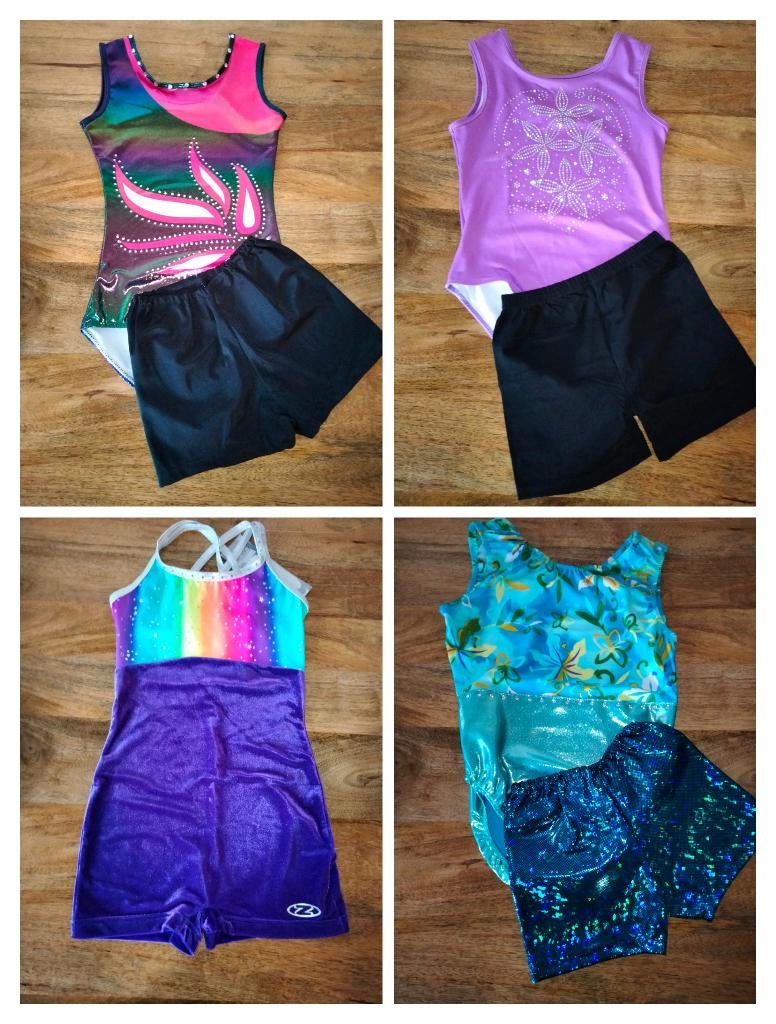 Turnpak/turnpakje/turnpakjes maat 146 Aanbieding, Sport en Fitness, Turnen, Zo goed als nieuw, Turnpak(je), Kindermaat 146 t/m 176