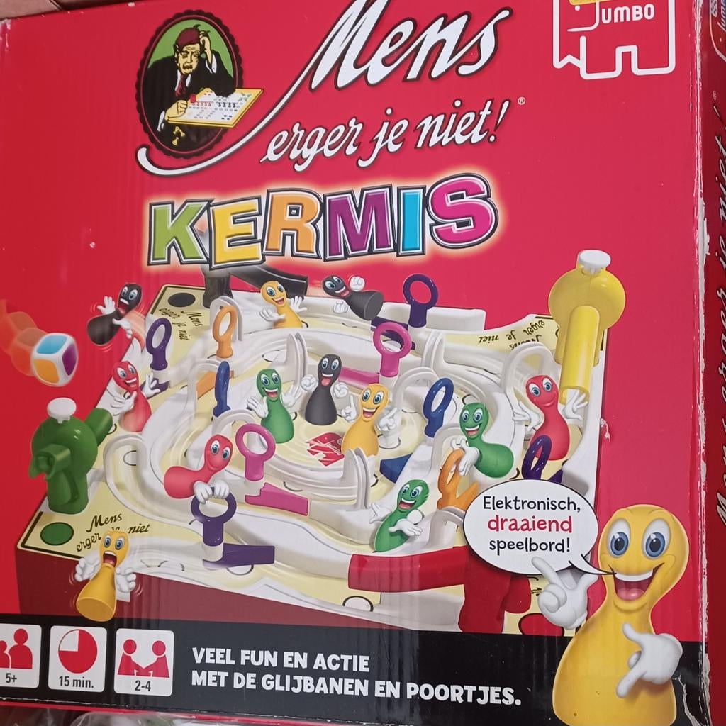 Mens erger je niet kermis, Ophalen of Verzenden