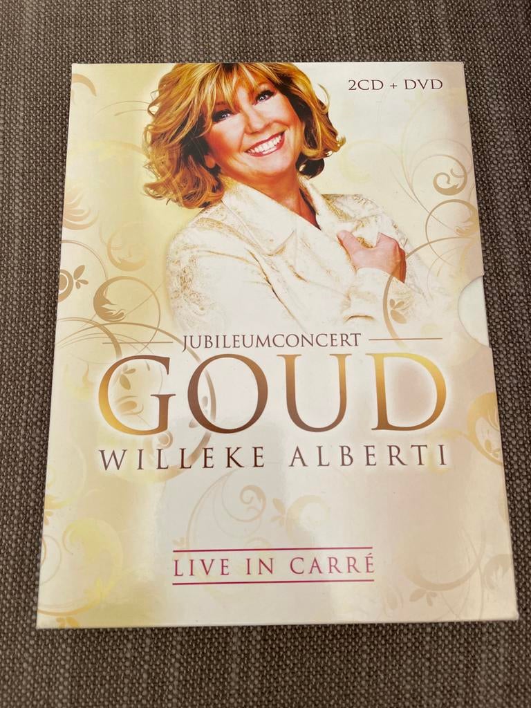 Willeke Alberti - Jubileumconcert Goud Live in Carré 2CD+DVD, Ophalen of Verzenden, Zo goed als nieuw, Boxset